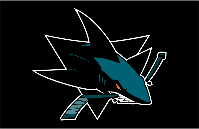 San Jose Sharks 2018-Pres Jersey Logo fabric transfer
